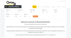 Desktop Screenshot of century21roatan.com